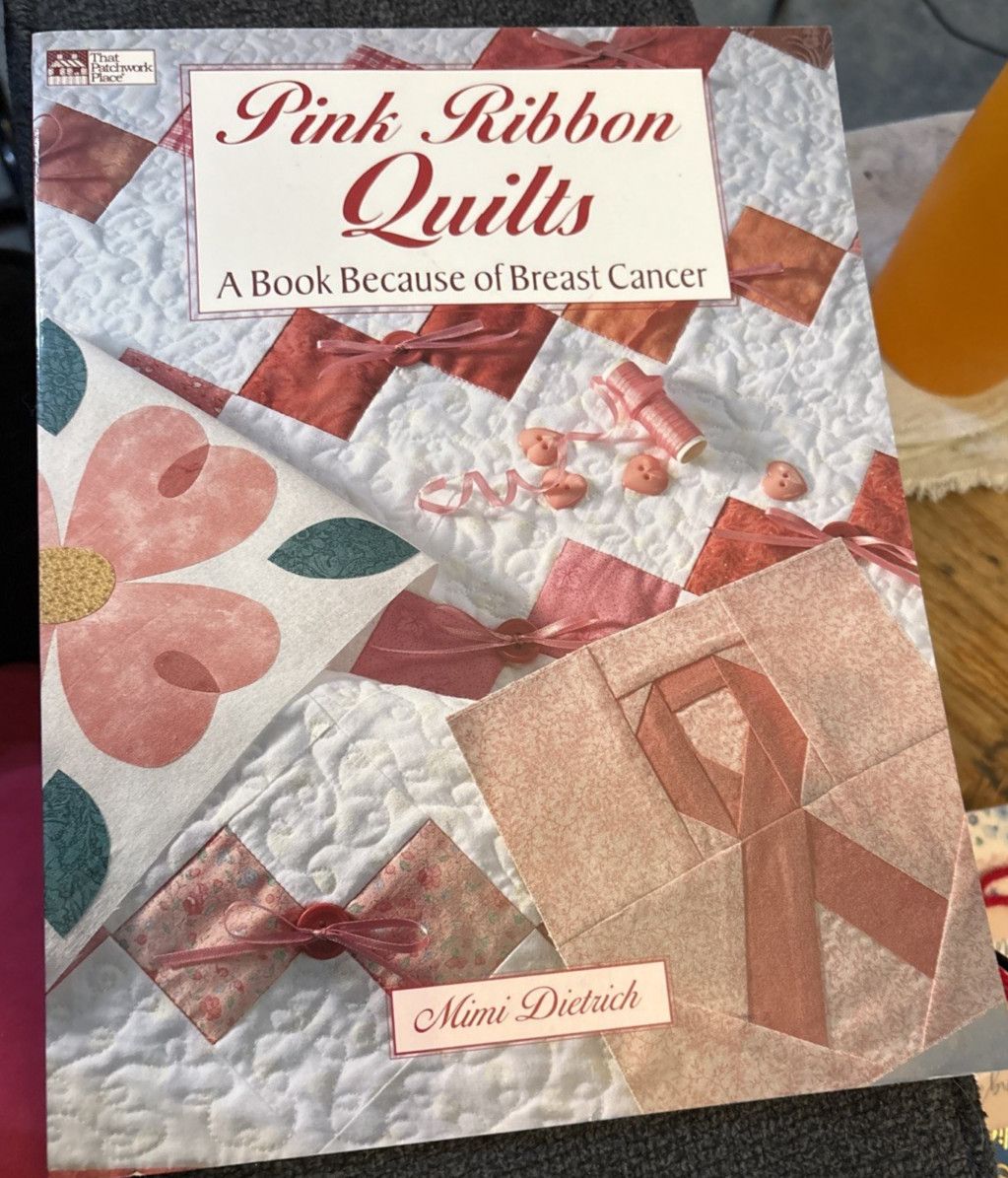 Vtg Rare That Patchwork Place PINK RIBBON QUILTS 1999 Bk by Mimi Dietrich