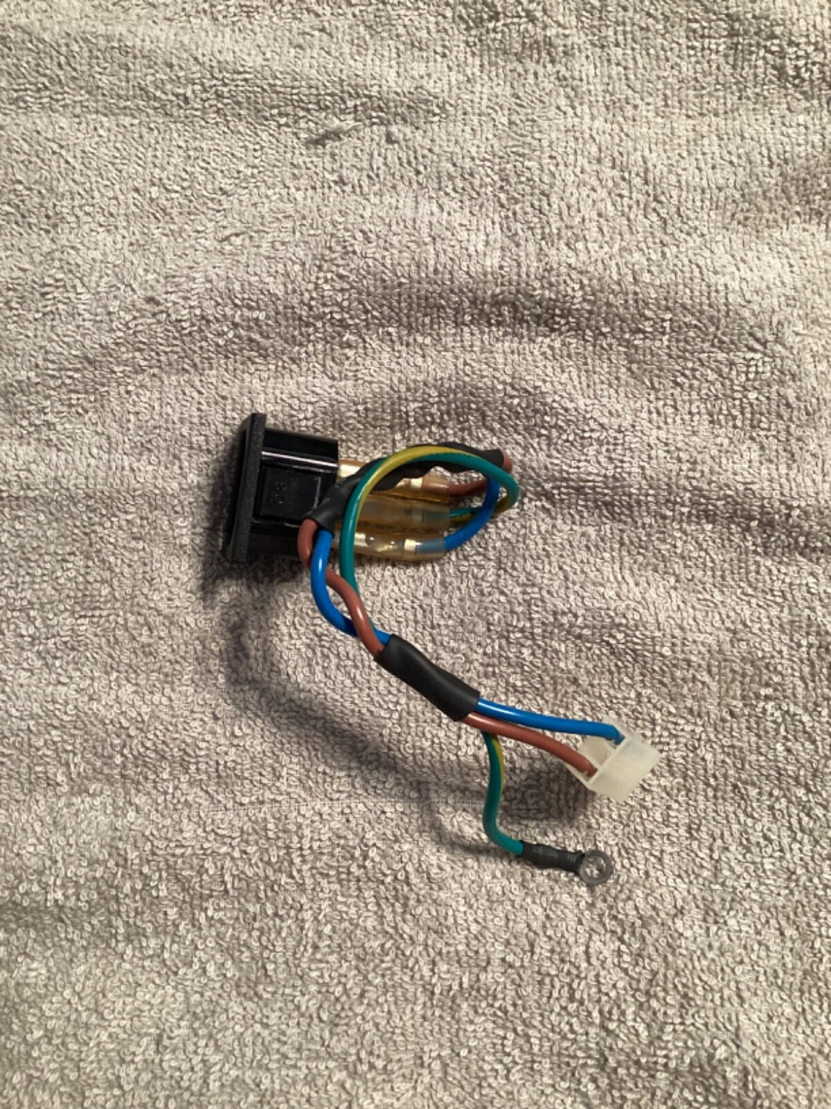 Micros WS5 / WS5A AC Power Outlet w/ Cable to PS.
