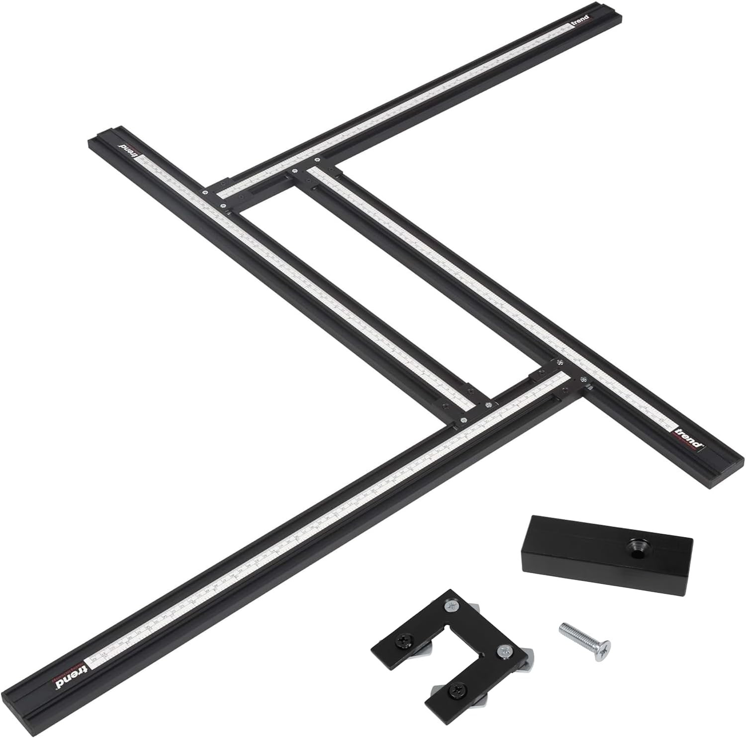 Varijig Adjustable Router Template System, Precision Frame for Rectangular Reces