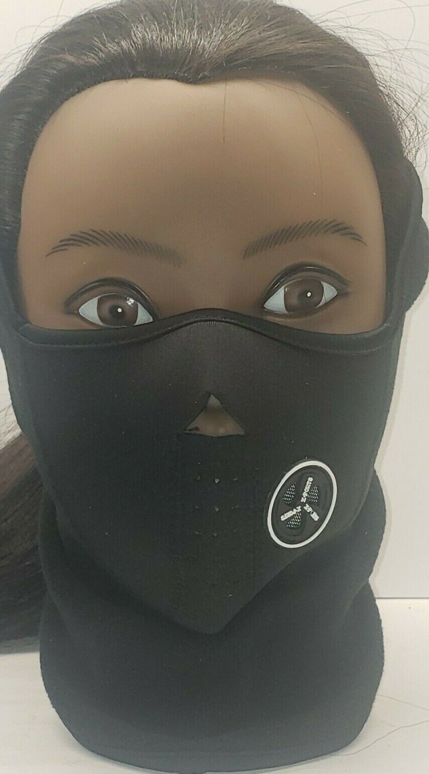 Face Mask Outdoor Cycling  Winter Warm Half Face Mask Windproof Breathable New