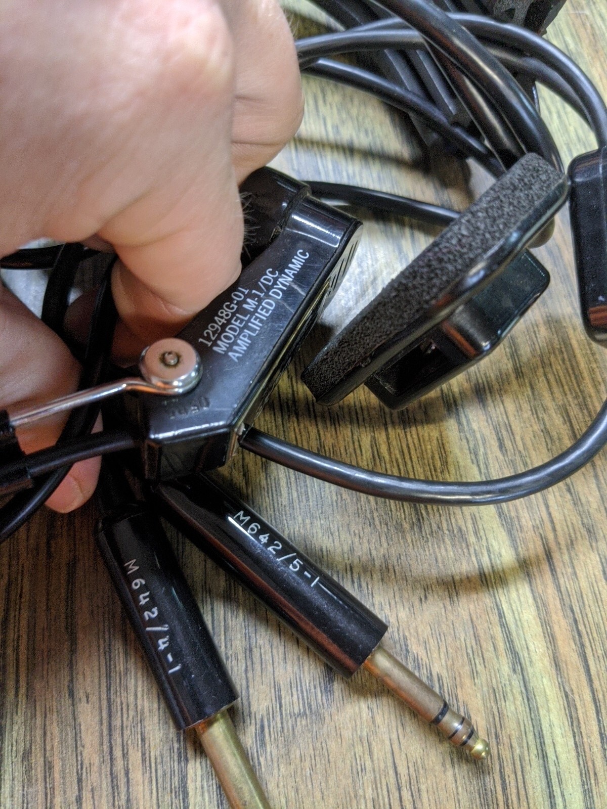 David Clark Model H10-91 Aviation Headset SEE DESCRIPTION
