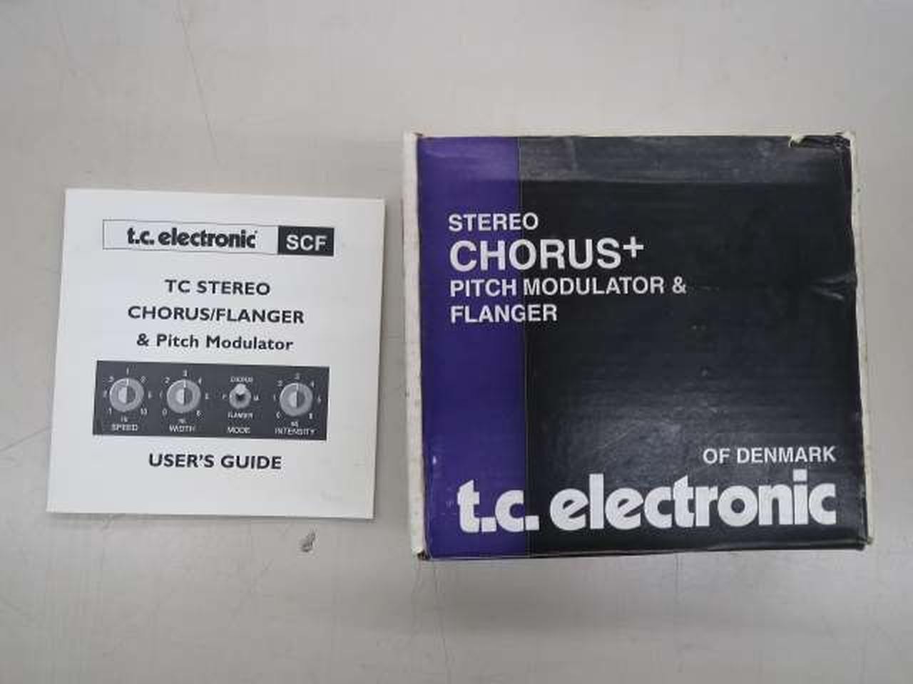 TC Electronic Stereo Chorus Pedal with Box Used