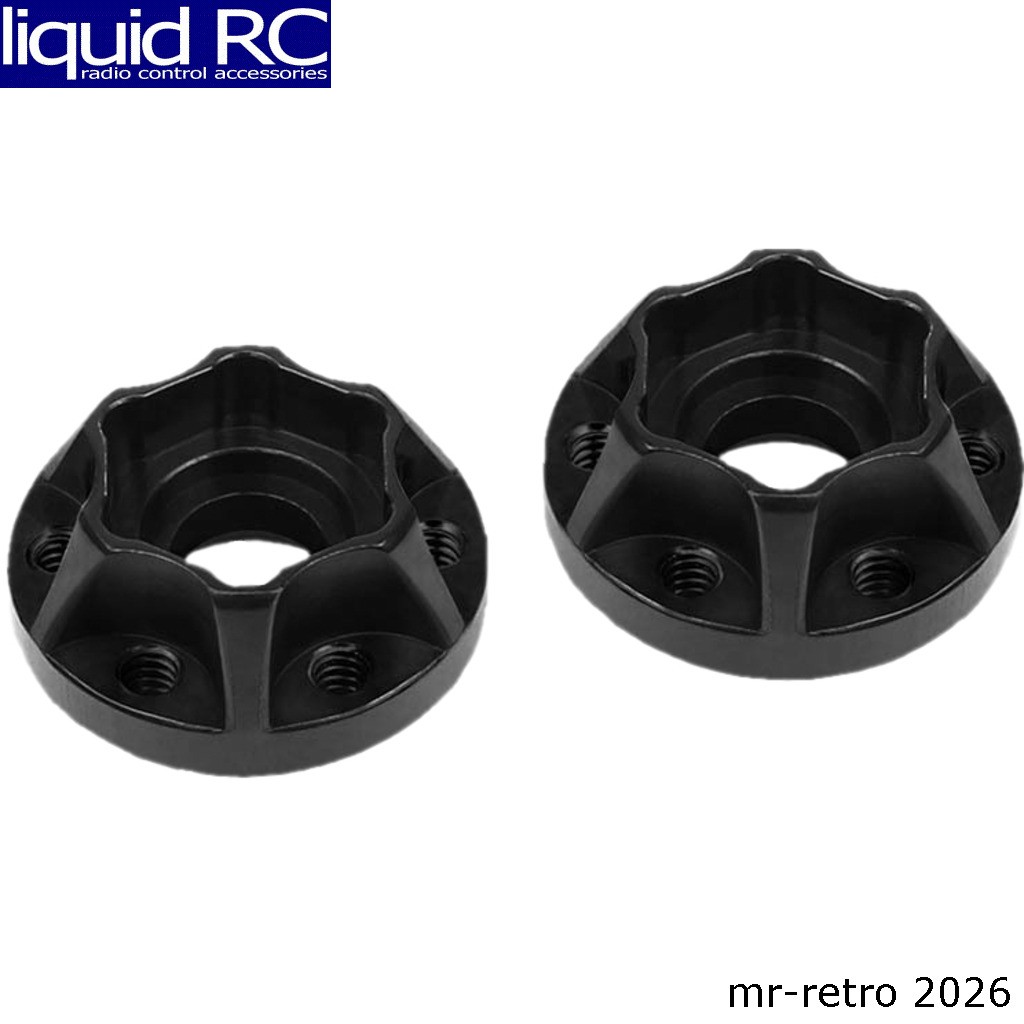 Vanquish Products 07112 Slw Hex Hub Set (Black) (2) (350)