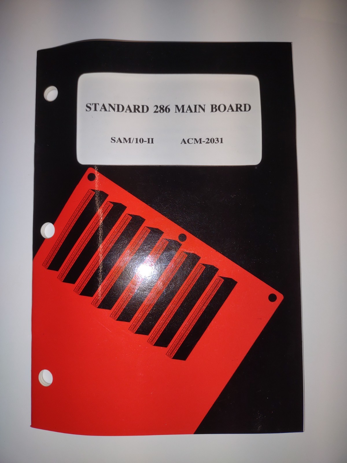 286 Motherboard Card Documentation SAM/10-II ACM-2031 Standard PC/AT User Guide