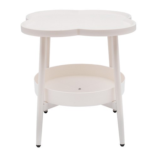 Sofa Side Table Snack Table End Table With Storage Basket For Bedroom