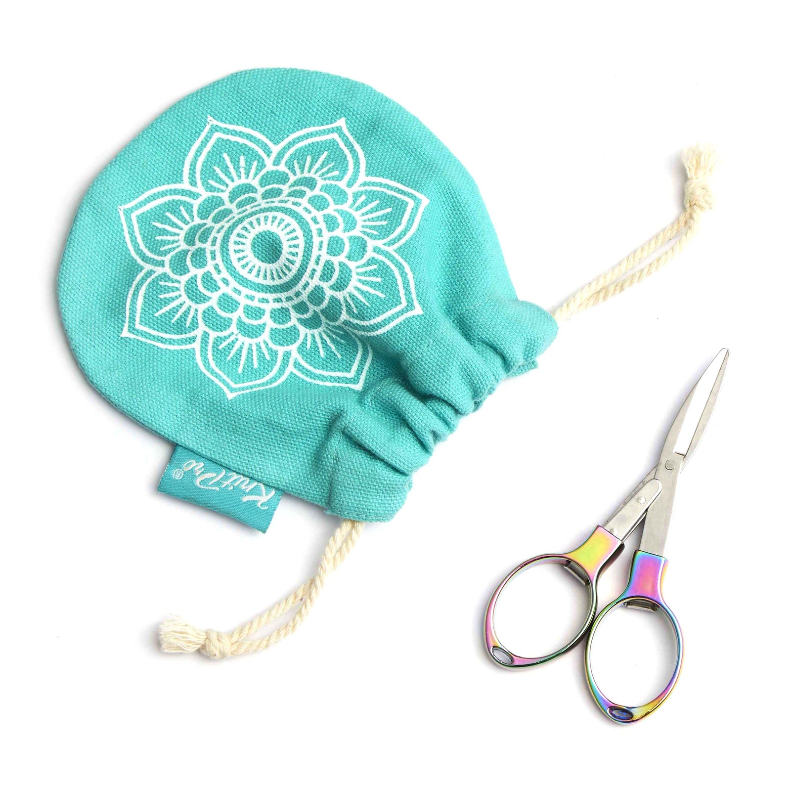 KnitPro The Mindful Collection: Scissors: Folding: Rainbow