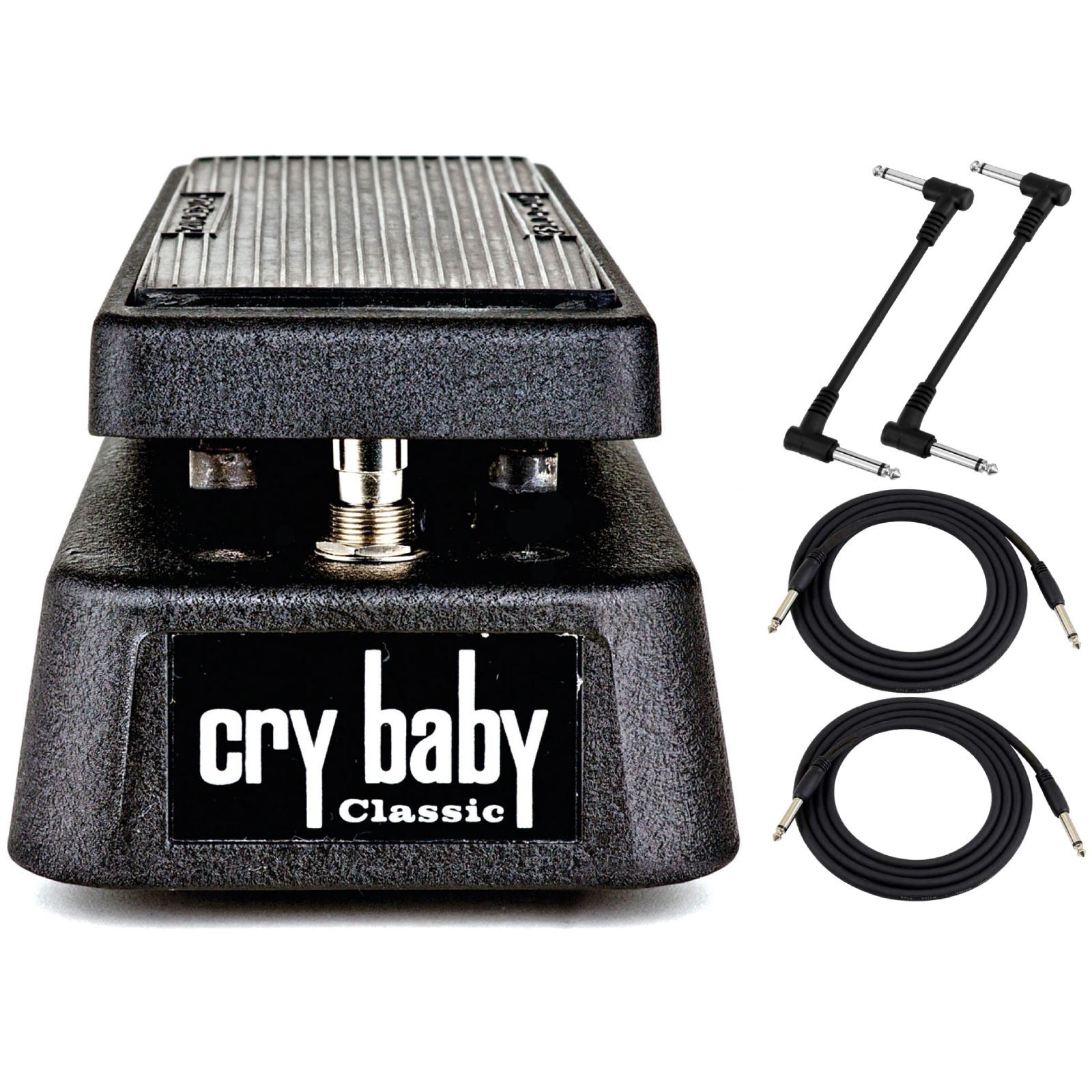 Dunlop GCB95F Cry Baby Classic Fasel Inductor Wah Pedal with Cables