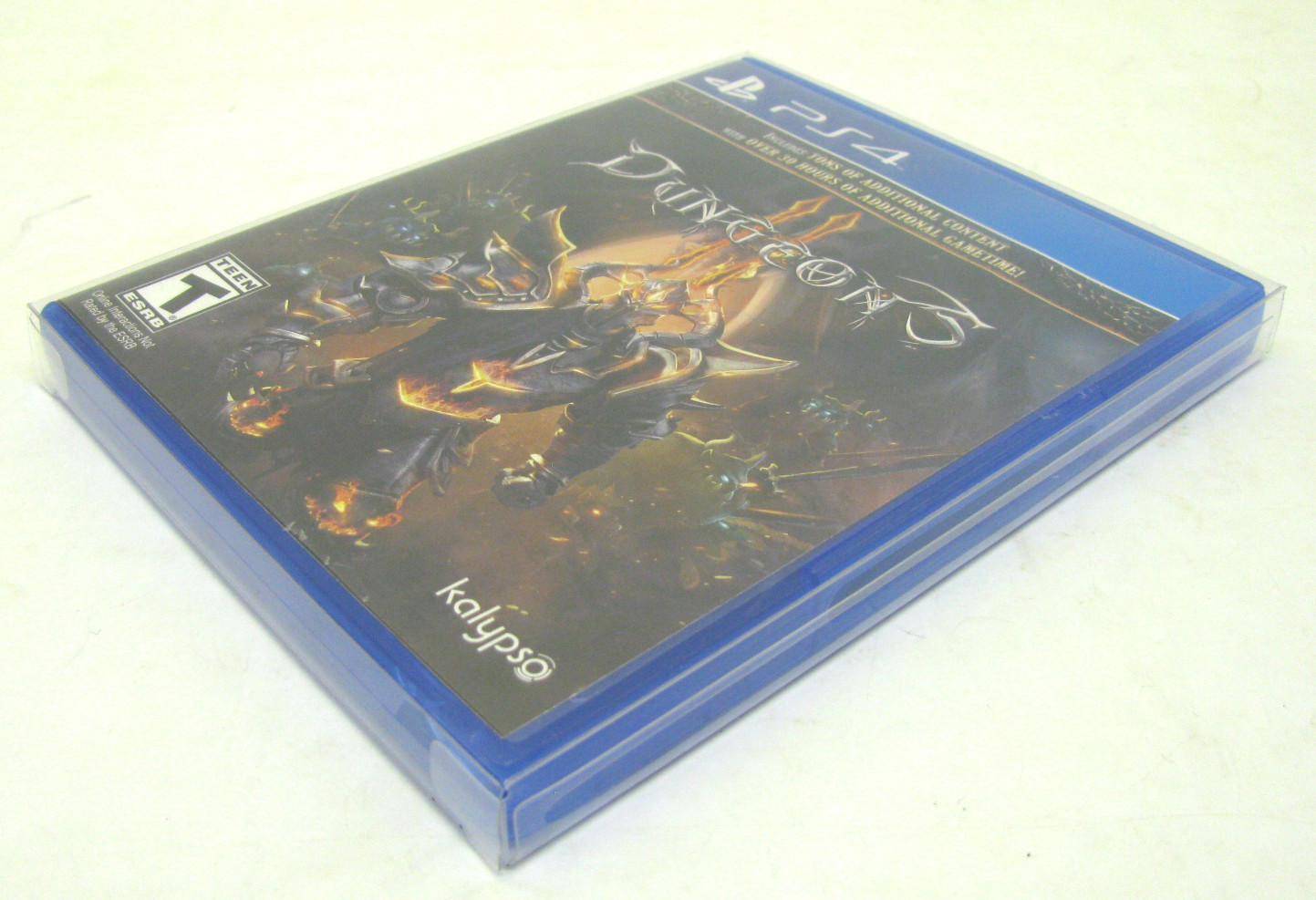 50X SONY PLAYSTATION PS4 CIB GAME -CLEAR PLASTIC PROTECTIVE BOX PROTECTORS CASE