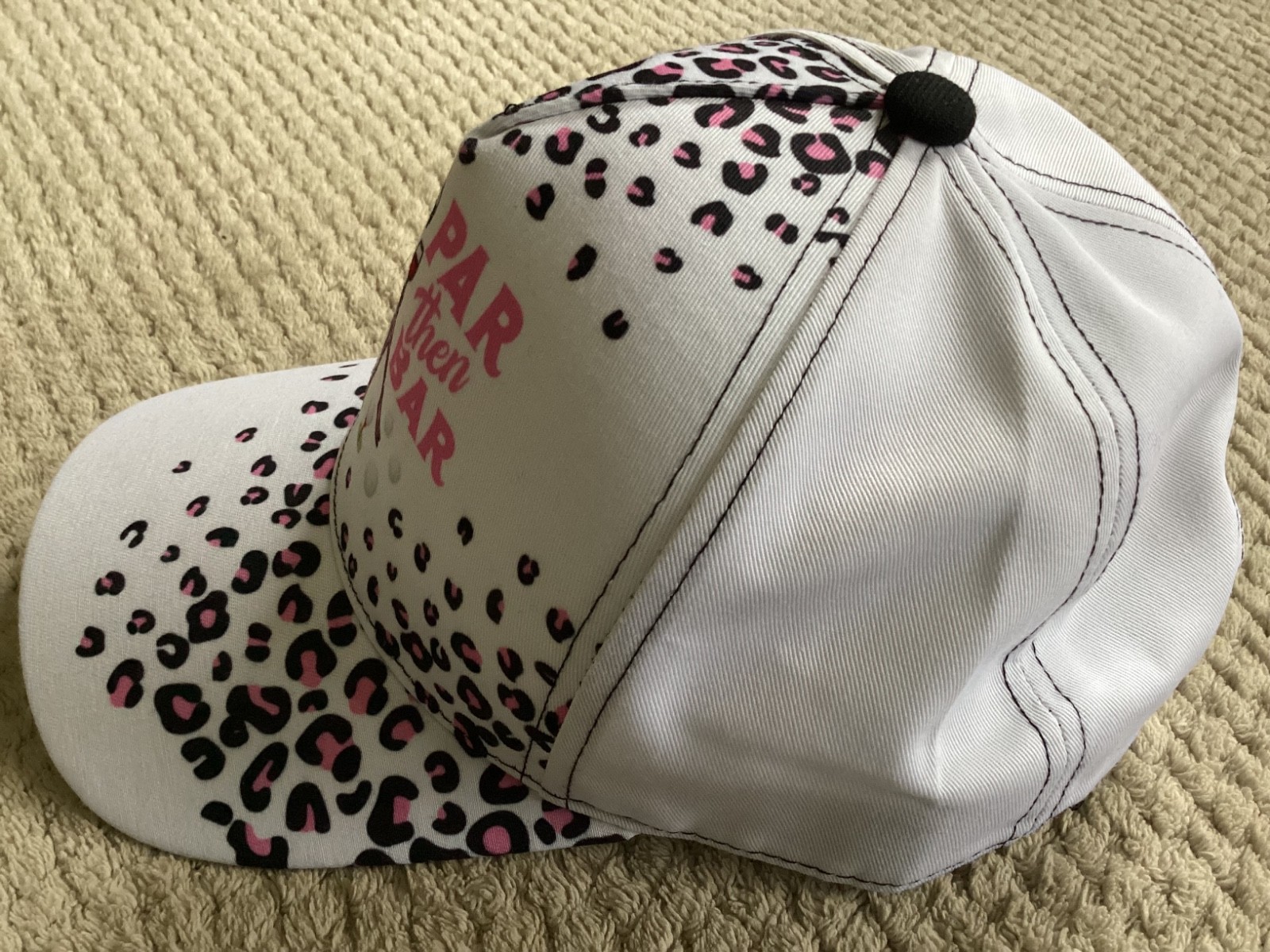 Par Then Bar Golf Women's Adjustable SnapBack Hat