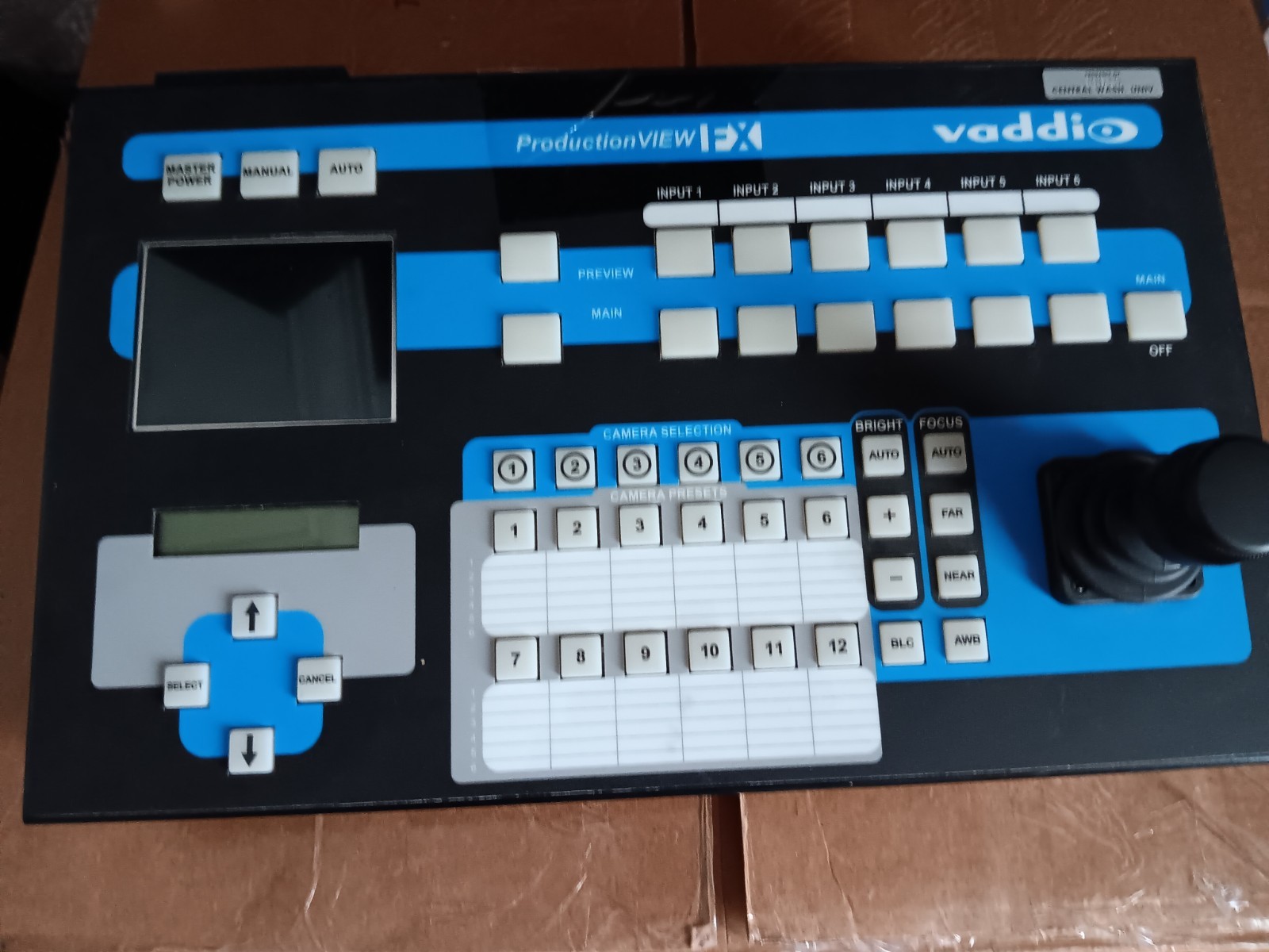 Vaddio ProductionVIEW FX Camera Control Switcher System 999-5200-000