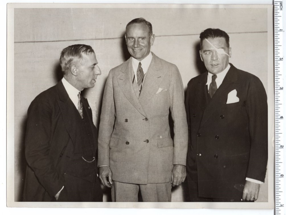 1932 USMC General Glassford and General Butler to Speak at Veterans Rally Photo