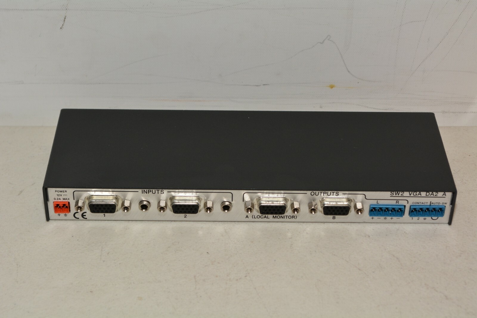 Extron Switch Active SW2 VGA DA2 A A/AF Switcher