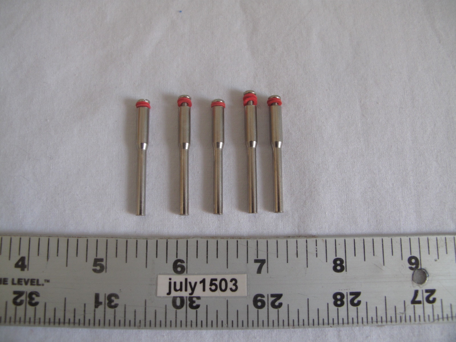 (5) NEW Screw End Mandrel Rotary Tool Wheel Disc for Dremel (AK)