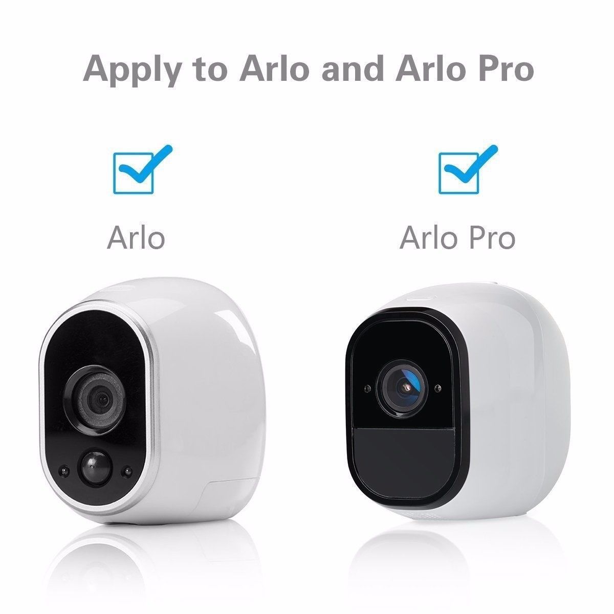 3-pack Security Wall Holder Mount Outdoor/Indoor for Arlo Pro 2/Pro/Arlo Camera