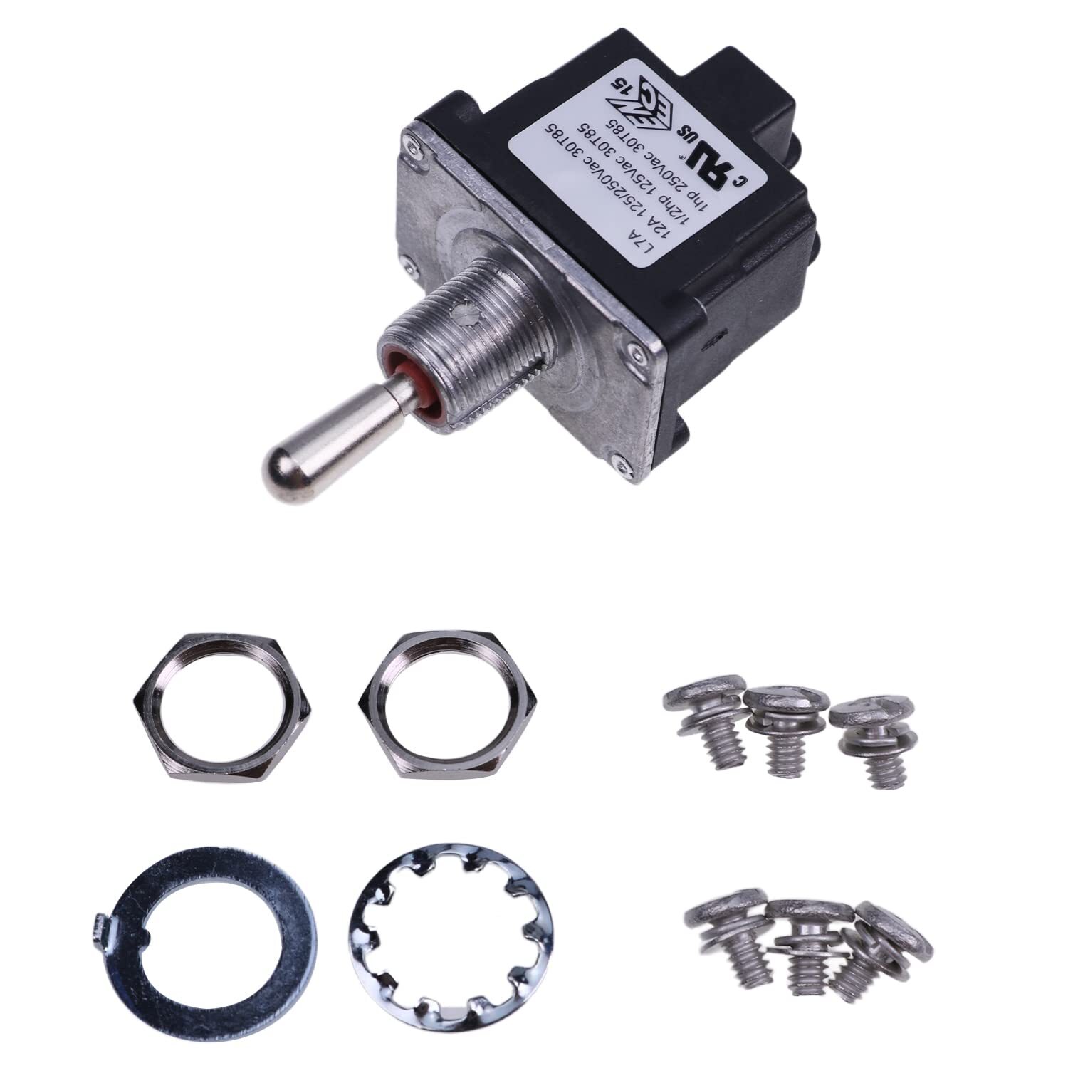 2NT1-7 Toggle Switch for Honeywell 2-Pole 3- Position Screw Terminals NT Series