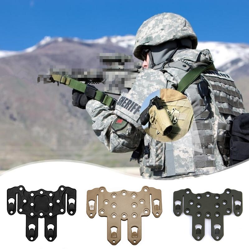 Tactical QC Chest Rig Panel & Holster Rail Mount