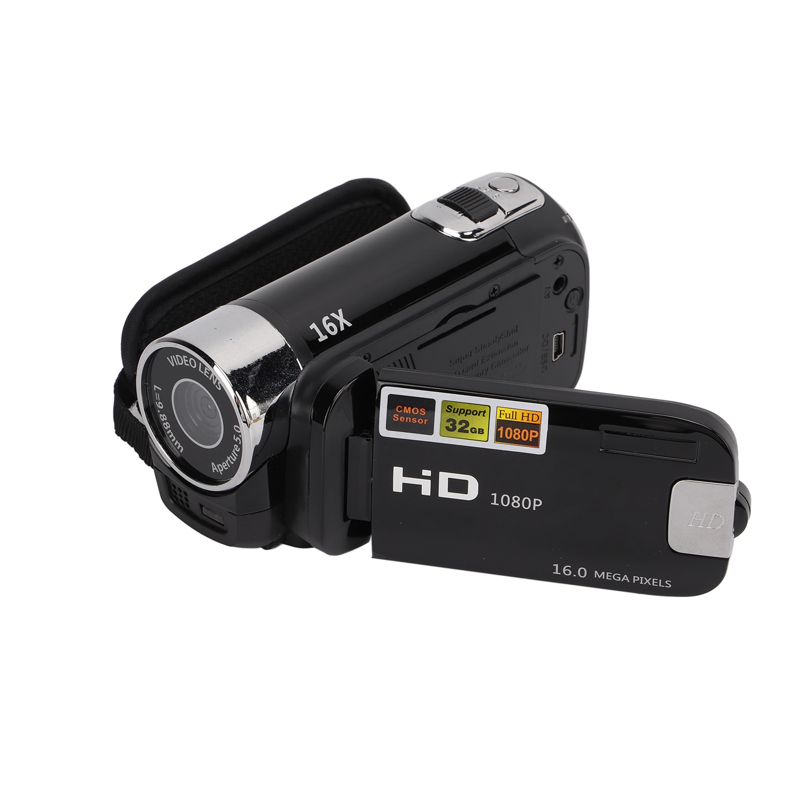 Video Camera Recorder Camcorder Full HD 16X Zoom Digital 2.7 Inch Color Screen