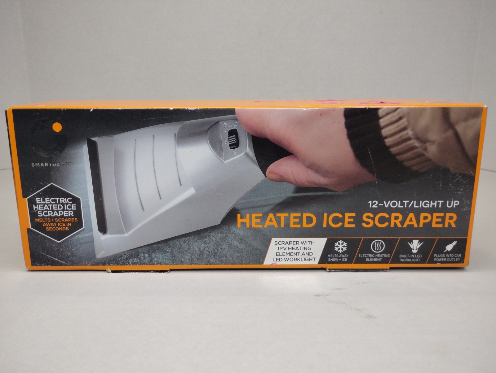 SmartGear New Heated Ice Scraper 12-Volt/Light Up NIB