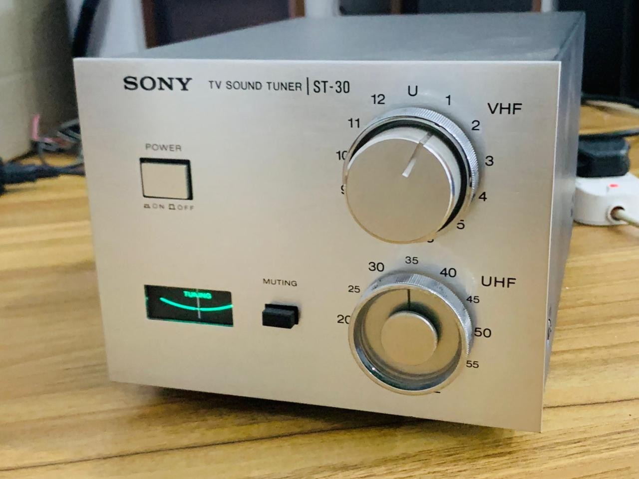 Vintage Sony ST-30 analog TV sound tuner for amplifier