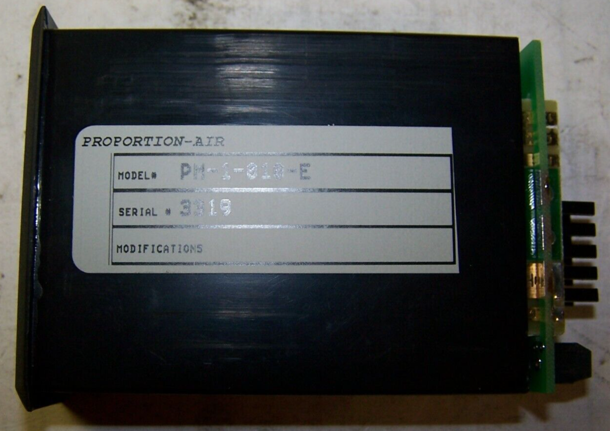 NEW PROPORTION-AIR DIGITAL LED PRESSURE INDICATOR PM-1-010-E