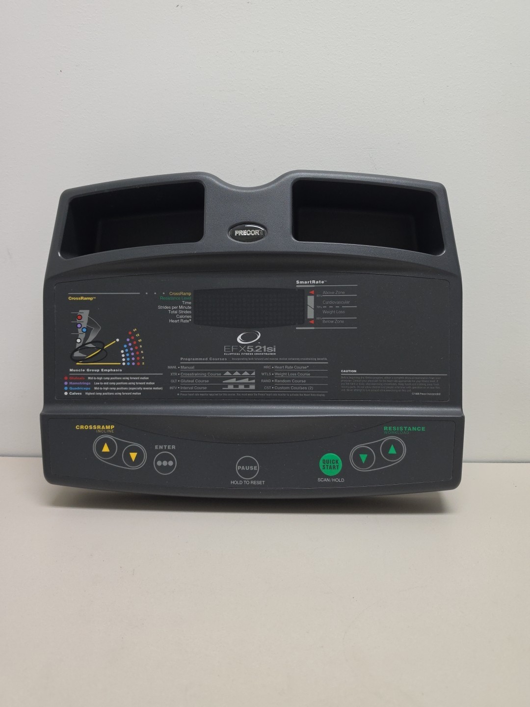 Precor EFX 5.21si Elliptical Console (40)
