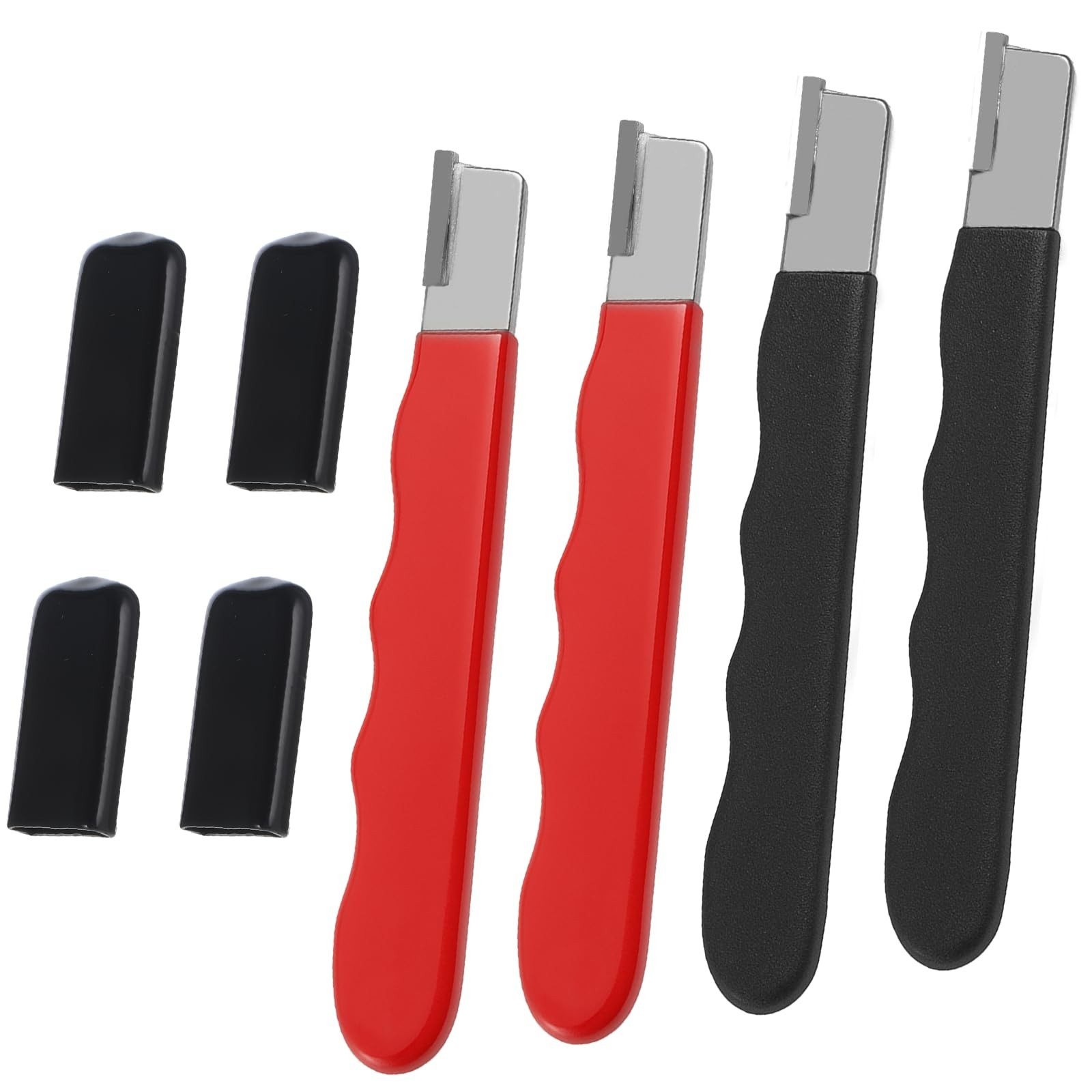 4 Pack Garden Tool Sharpener, Pruning Shears Blade Sharpener, Pocket Blade Sh...