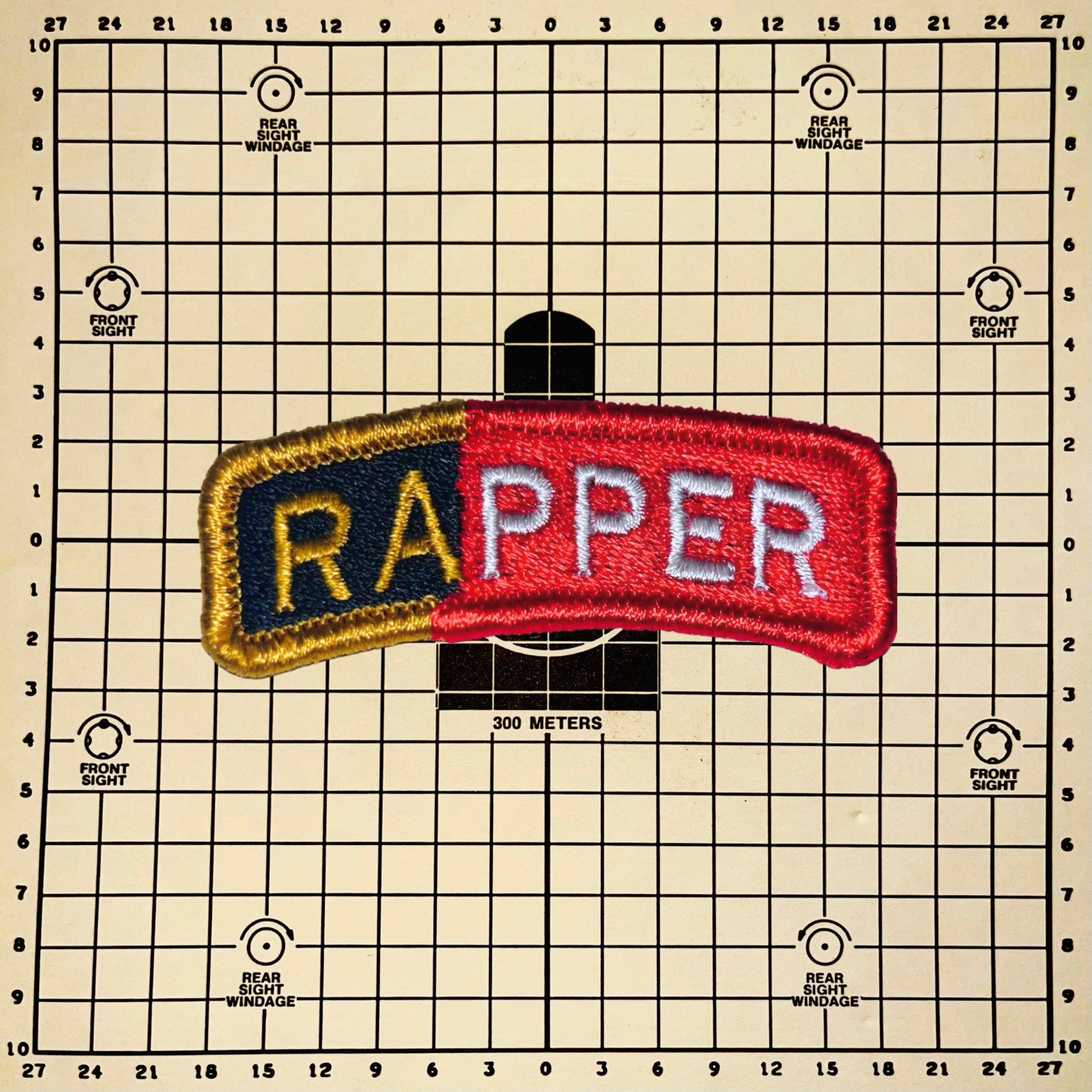 Rapper Ranger Sapper Tab US Army Military  Patch