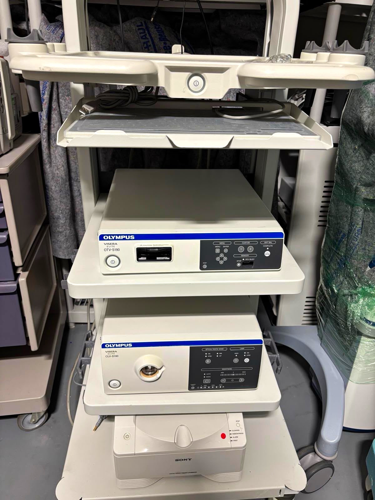 Olympus VISERA ELITE OTV-S190 / CLV-S190 Sys with CYF-VH Nepro/Cysto Videoscope
