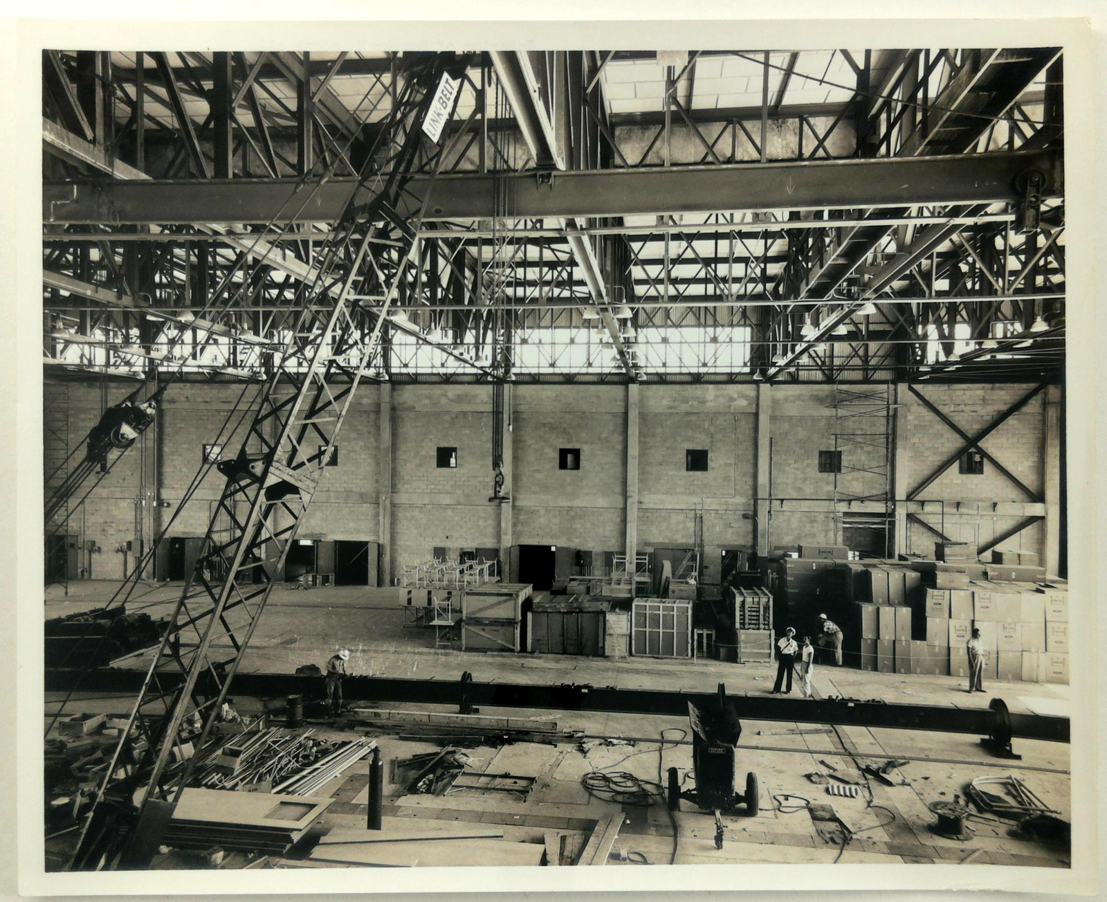 Official US Air Force Photo Cape Canaveral Hangar M Interior North Side
