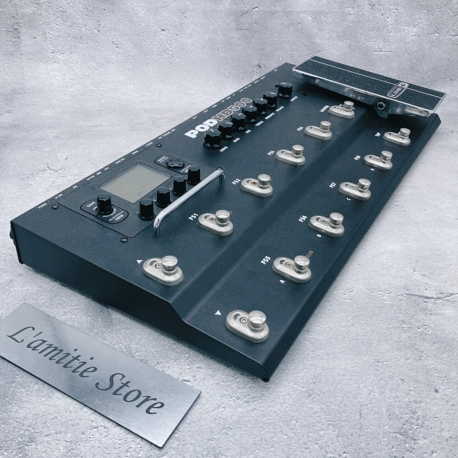 Line 6 POD HD500 Guitar Multi-Effects Processor Amp Modeling XLR PODHD500 HD 500
