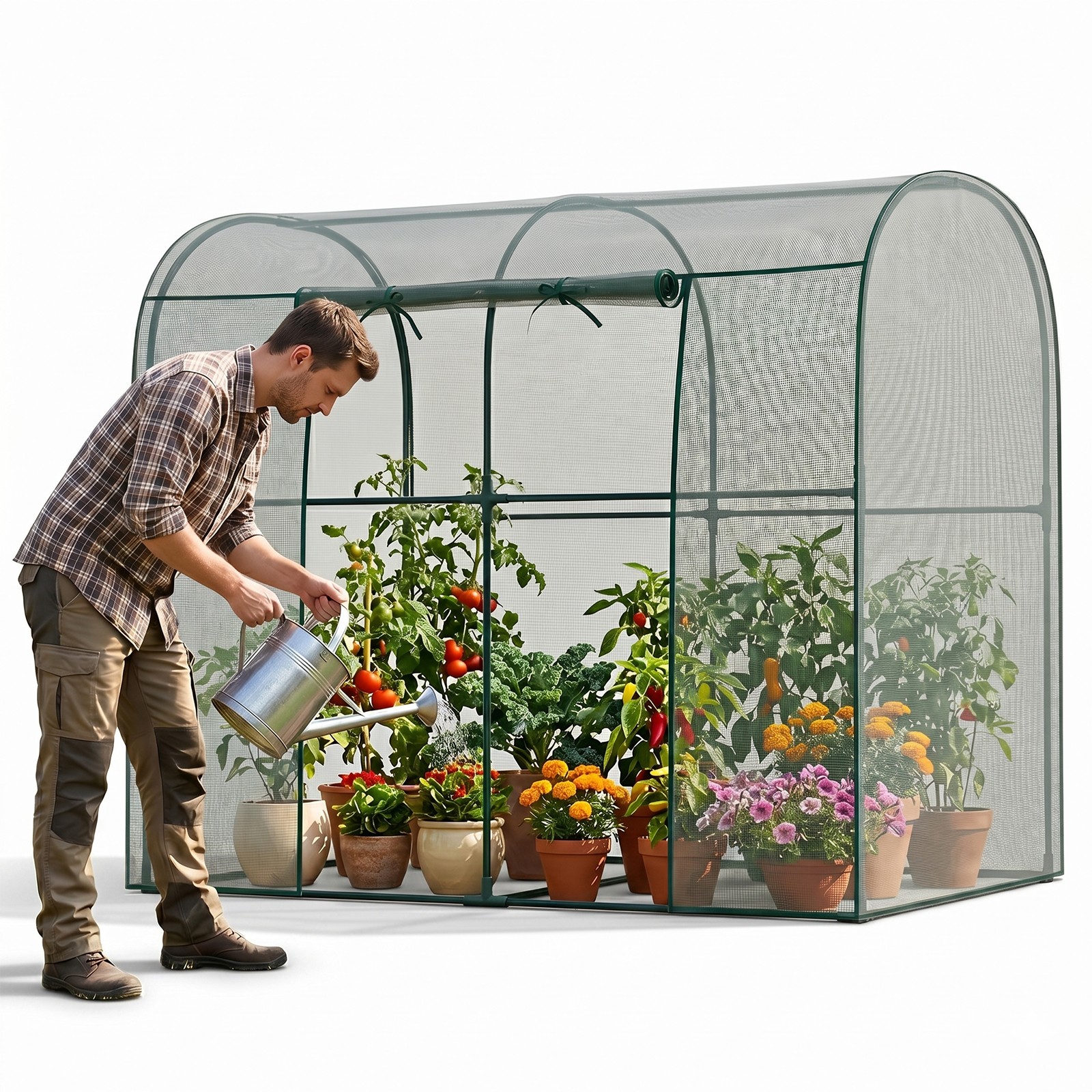 Ultra-fine Garden Plant Netting Crop Cage 3M/2M – Protect Plants from Animals