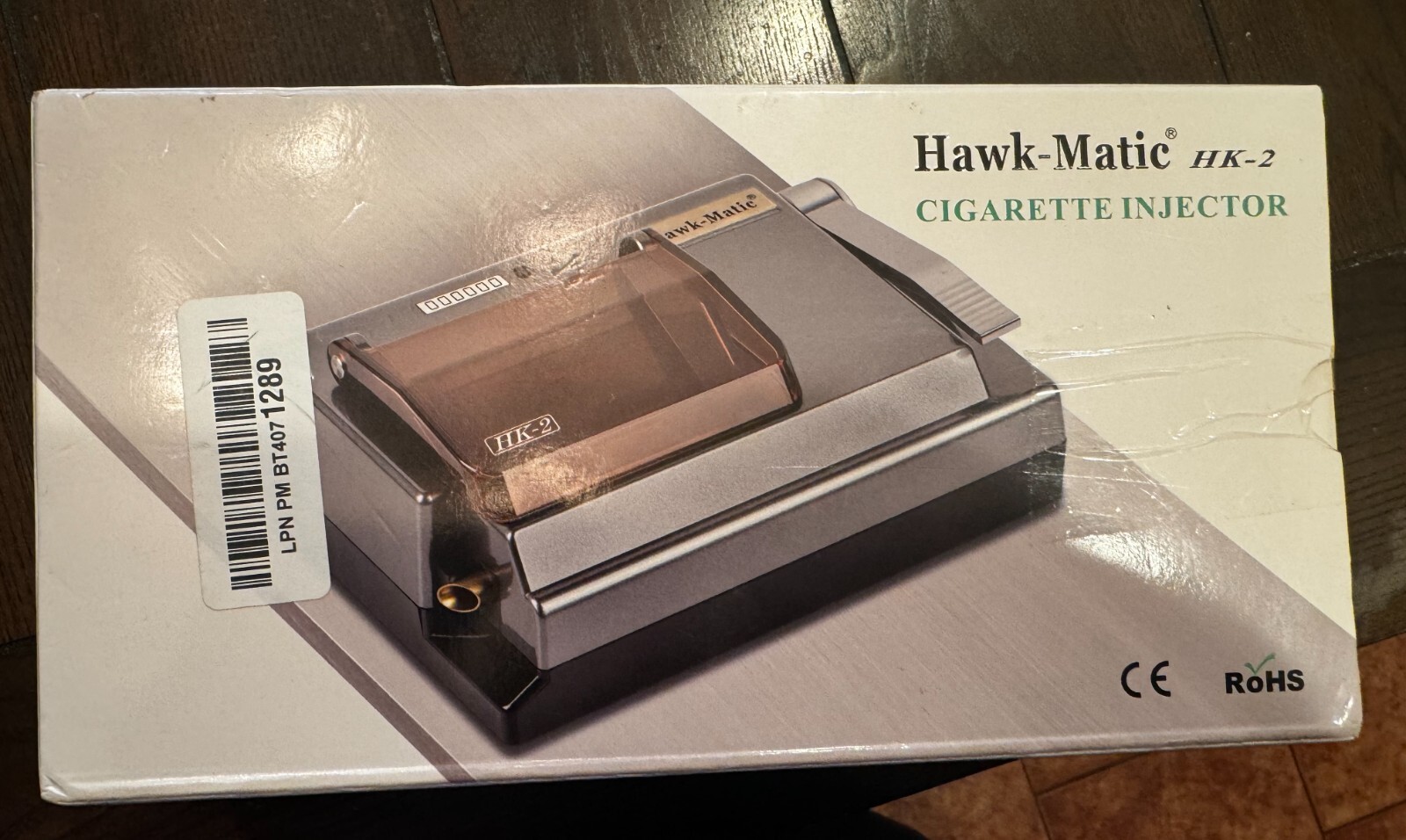 Hawk-Matic Plus 1 HK-2 Cigarette Injector Electric