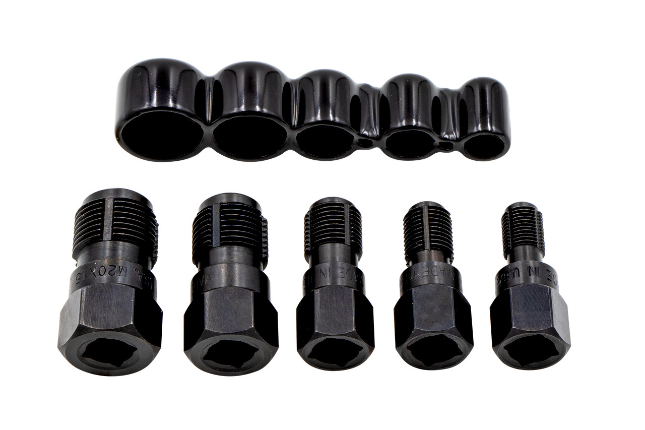 Lang 1030 5 Piece Spark Plug Thread Chaser Tap Set Metric Repair Kit New