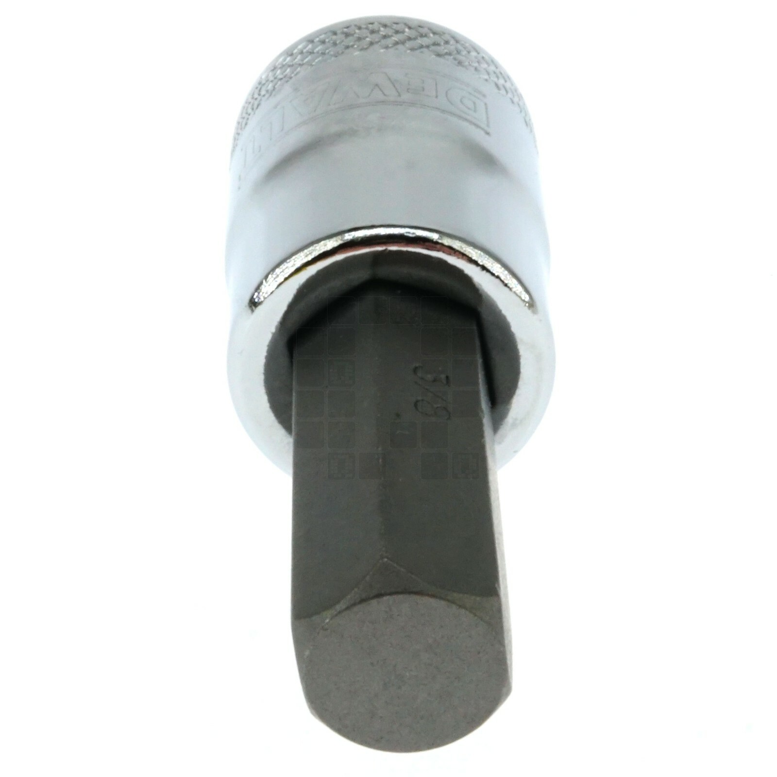 Dewalt DWMT74623OSP 3/8" Chrome Hex Bit Socket, 3/8" Drive, 74-623D