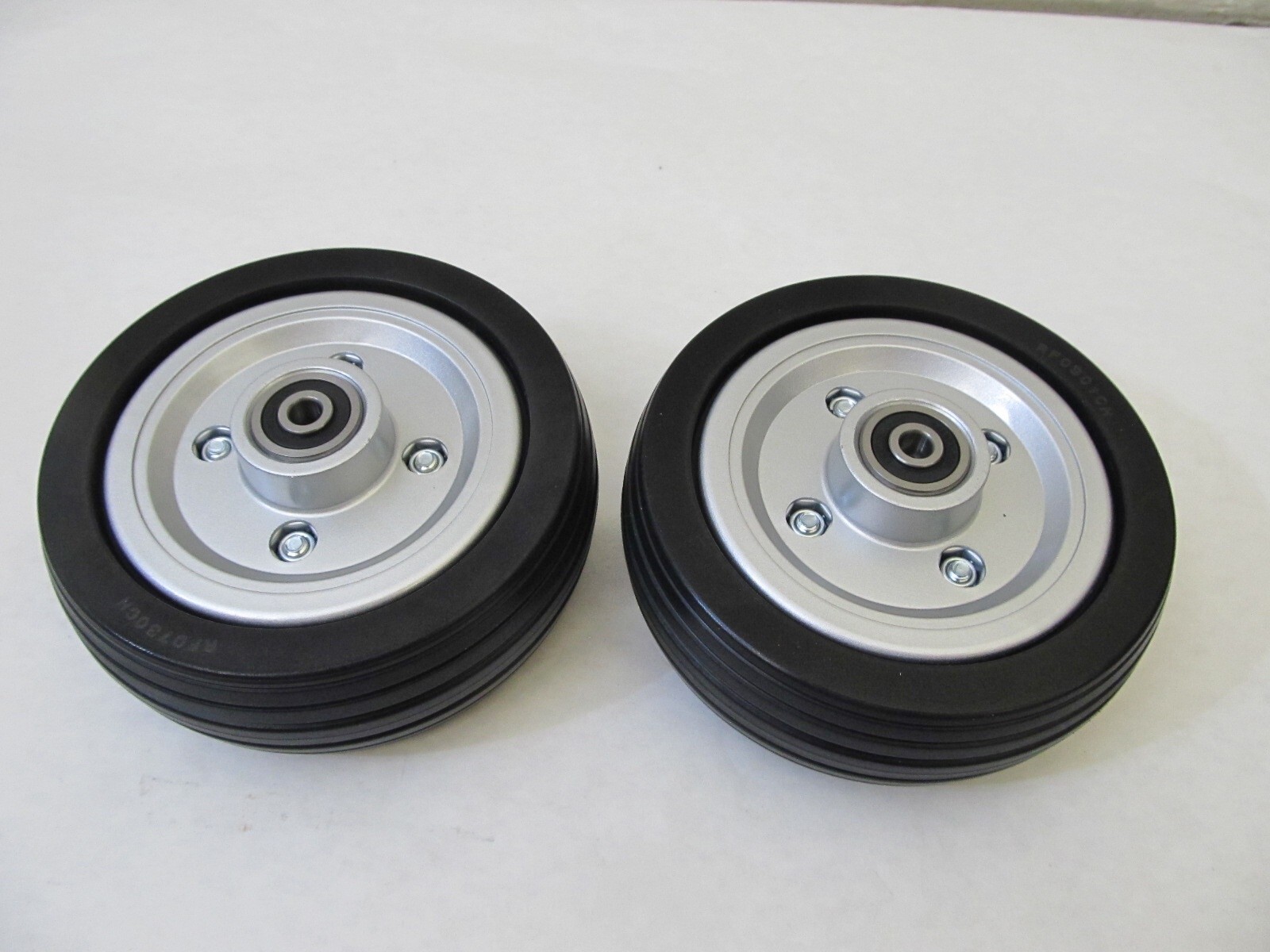 (2) Pride 6" x 2" Caster Wheels Quantum Q6 Edge Power Chair WHLASMB7110039 - NEW