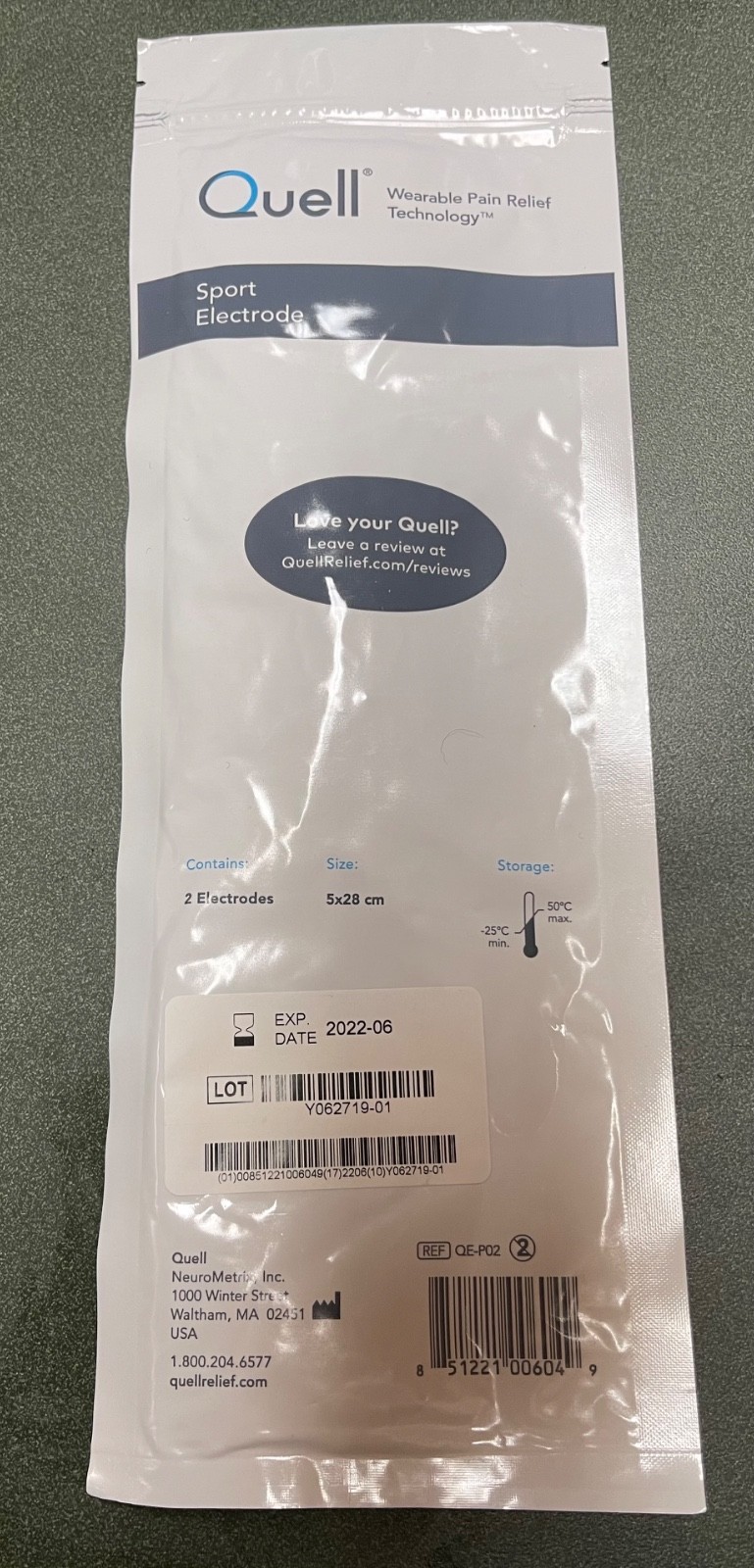 QUELL  Electrodes  - 1 month supply ***Buy six (6) get one FREE!***