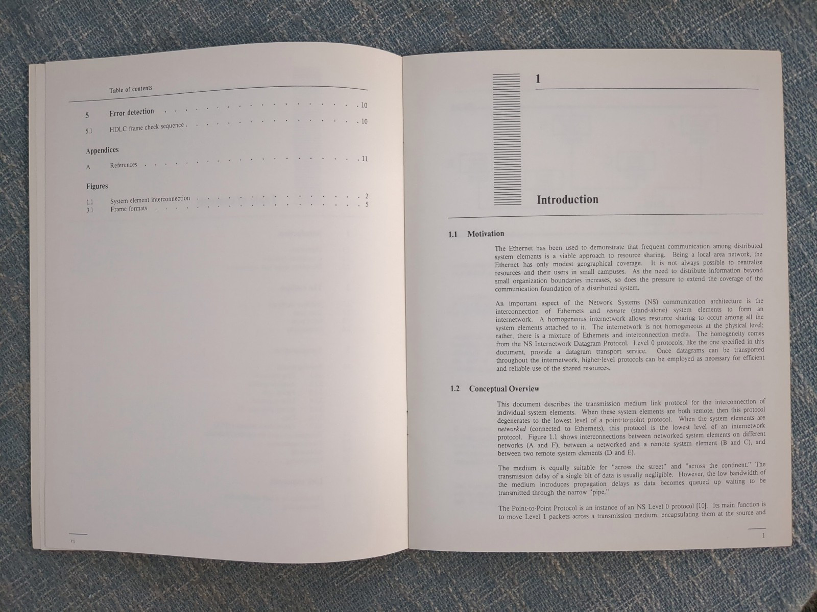 Xerox Level 0 Point To Point Protocol Product Specification T33-20 (1982)