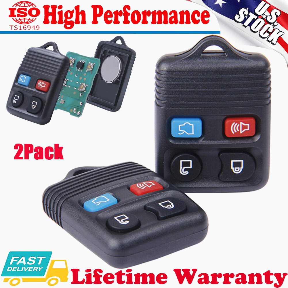2X Keyless Entry Remote Control Car Key Fob Clicker Transmitter For Ford Explore