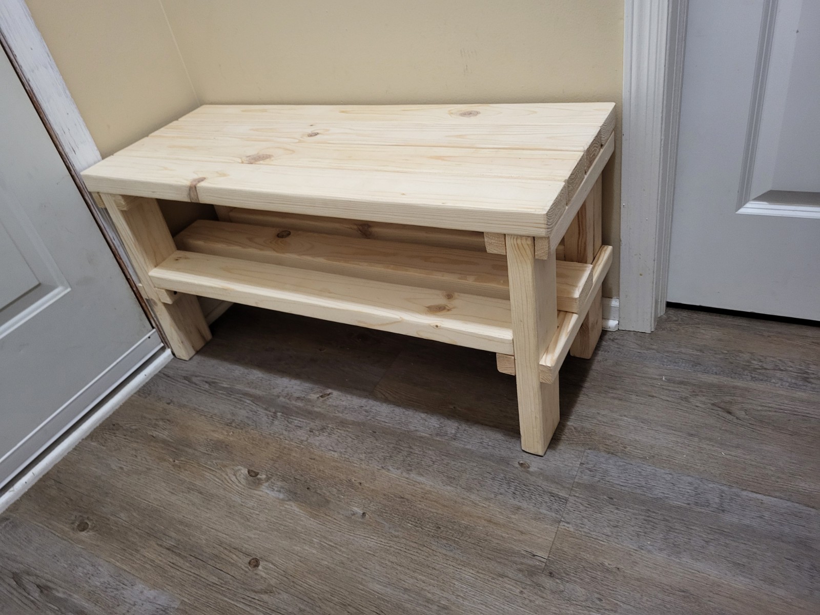 Handmade Wooden Shoeracks ($125 Per)