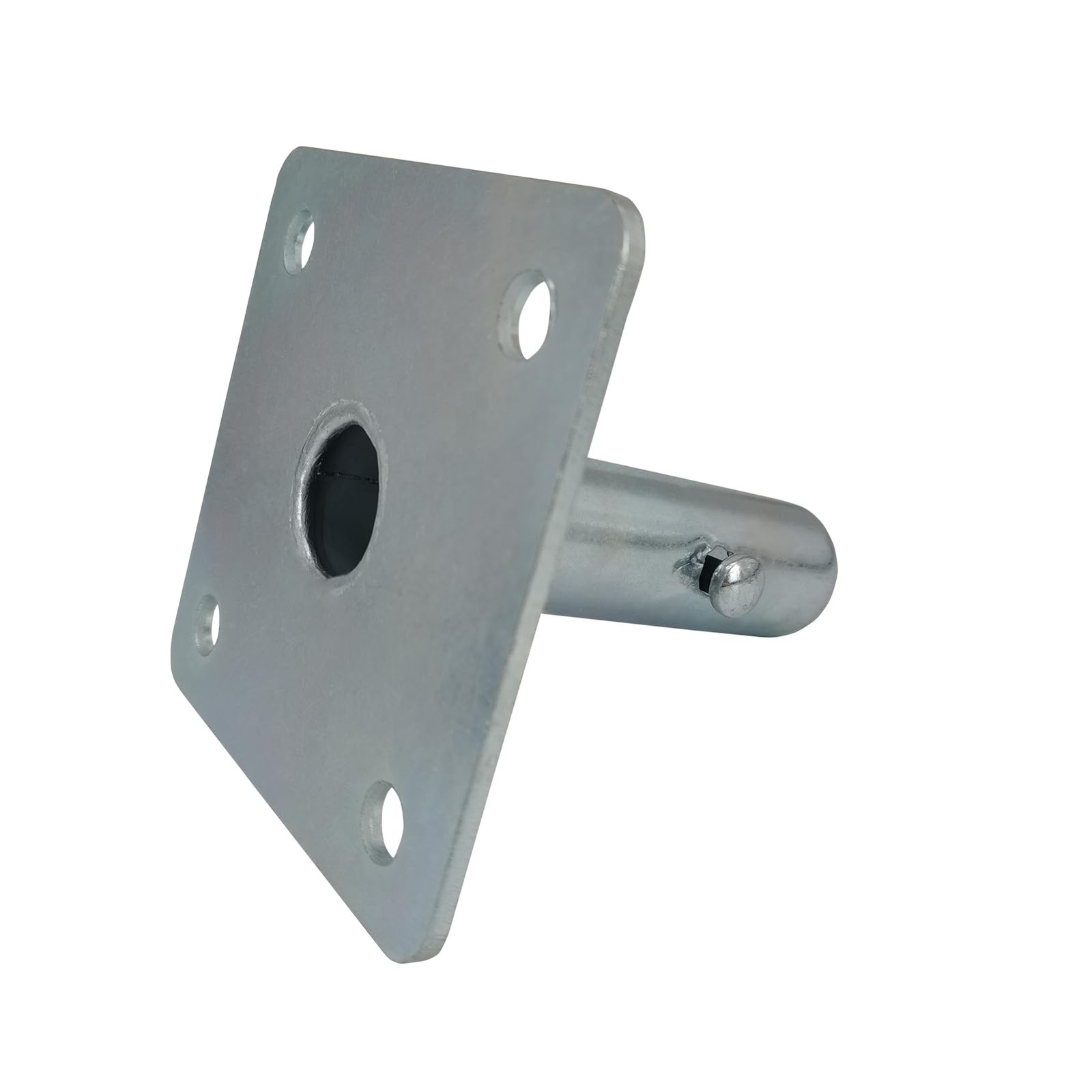4 PCS Scaffold Base Plates for Baker Style Scaffolding, Galvanized, 4 Pack