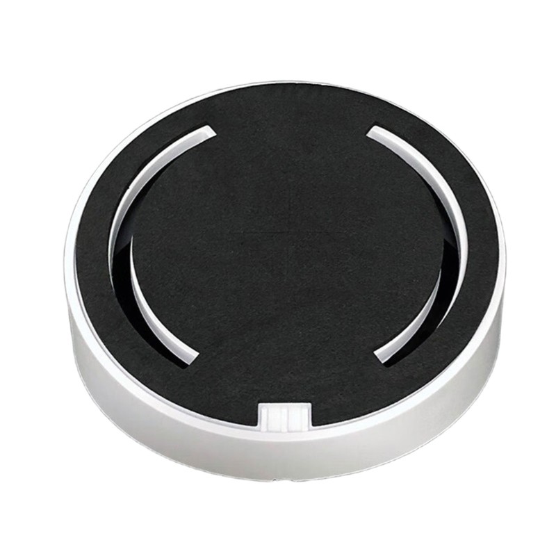 Compactly Sloped Security Camera Mount Lightweight Plastic Base For Space Saving