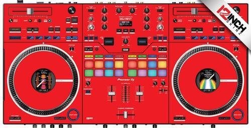 Pioneer DDJ-REV7 Skin - red