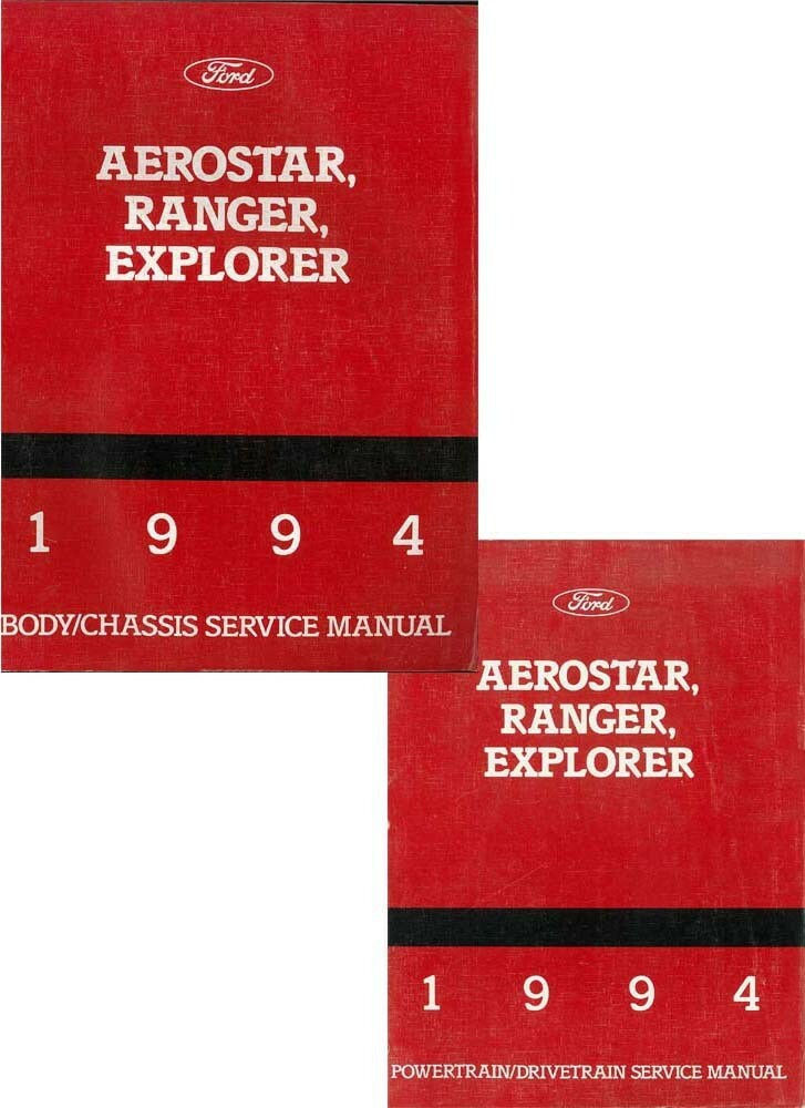 1994 Ford Truck Aerostar, Explorer, Ranger Factory Shop Service Manual