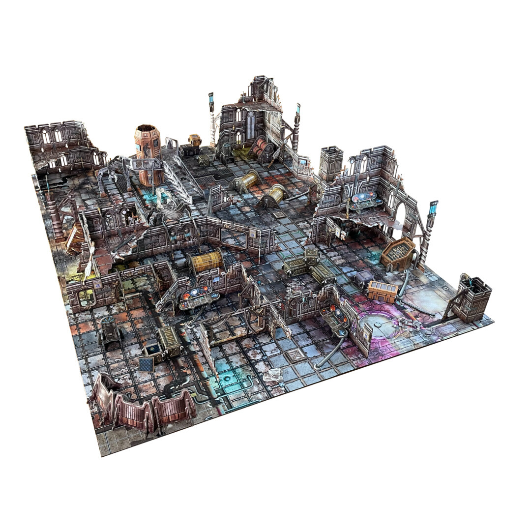 PRESALE Gothic Cityscape Terrain Set Warhammer 40k Necromunda Battle System THG