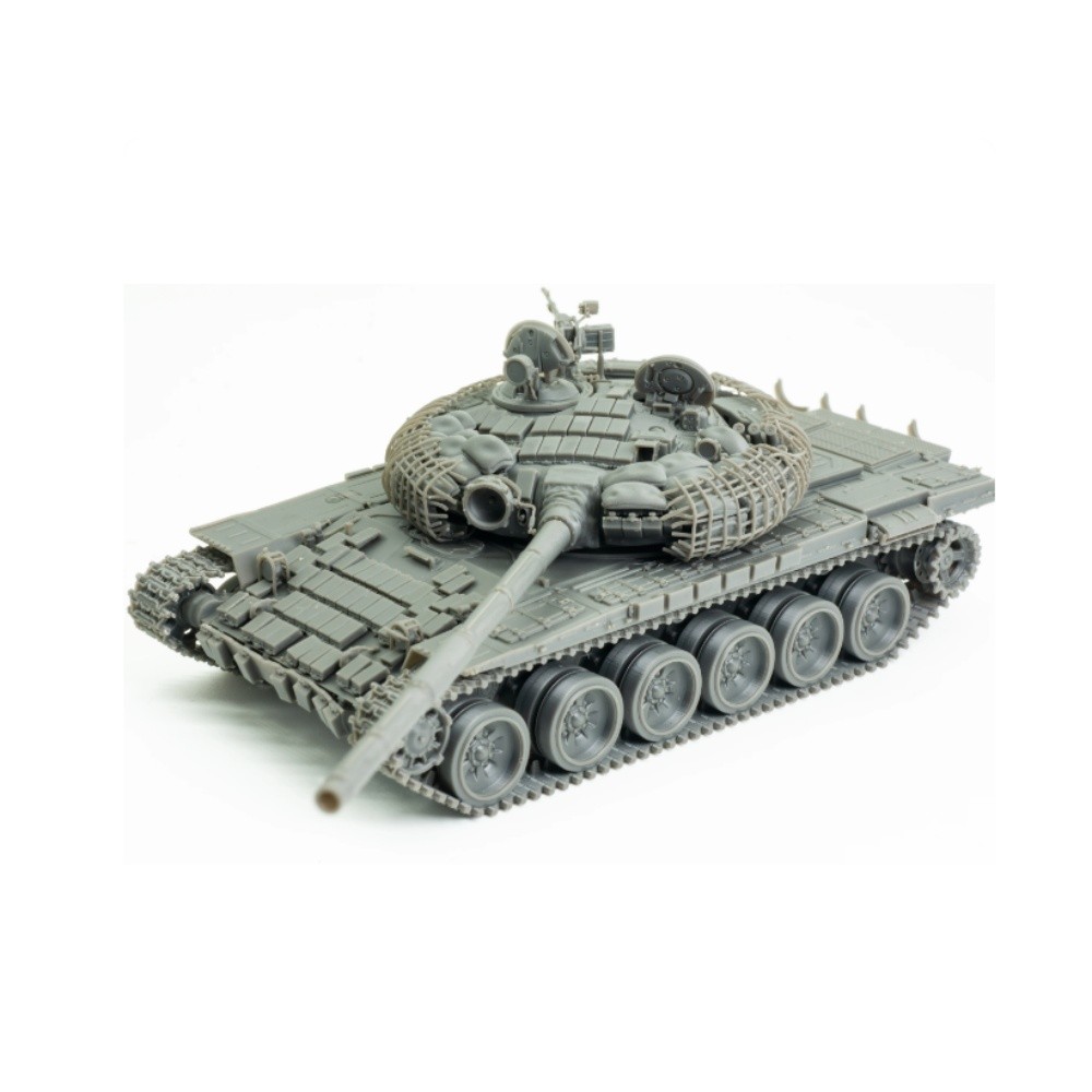 1/72 Syrian T-72AV Main Battle Tank Unpainted Kit