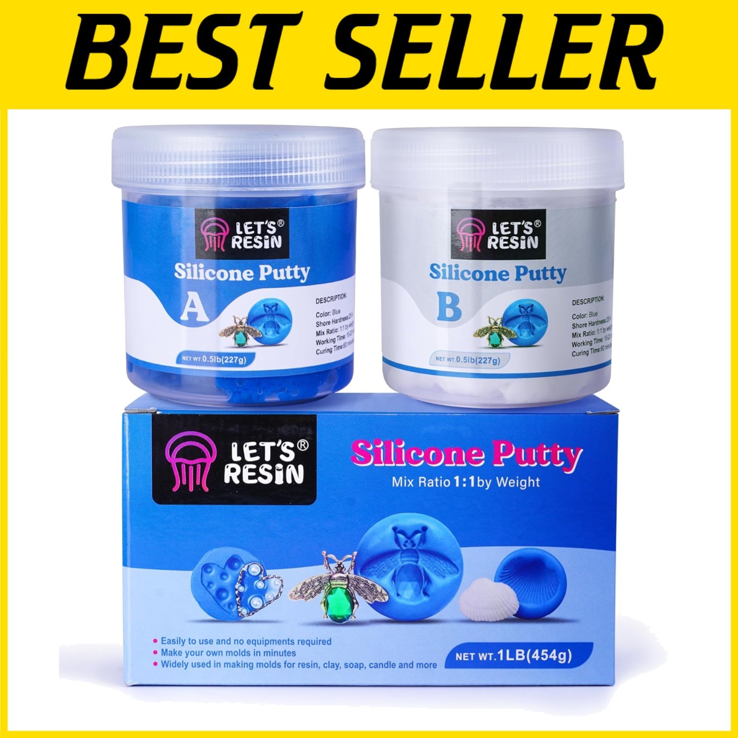 Strong & Flexible Silicone Putty