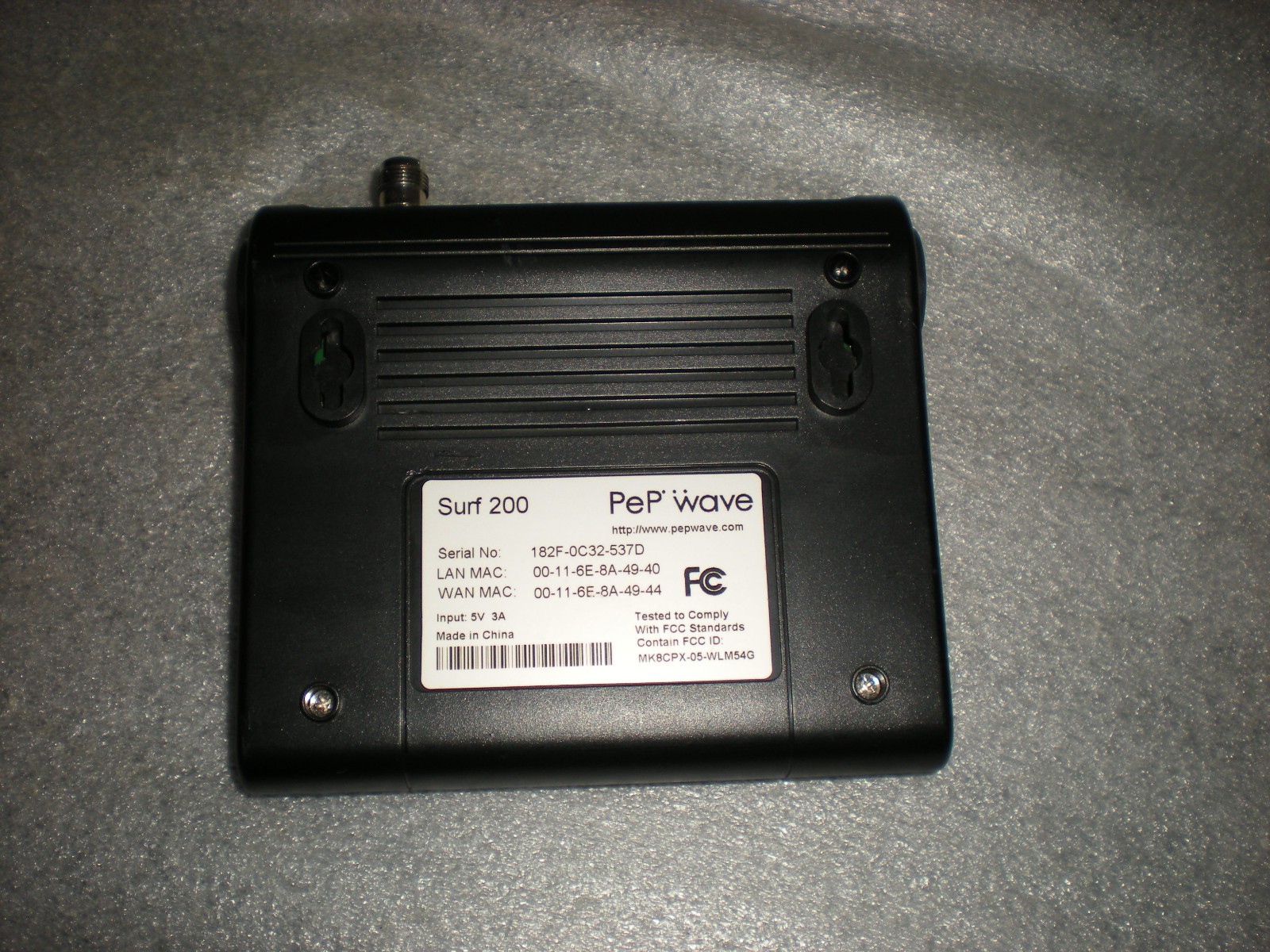 PePWave Surf 200 Wireless Access Point Wi-Fi Modem ONLY NO ADAPTER OR ANTENNA