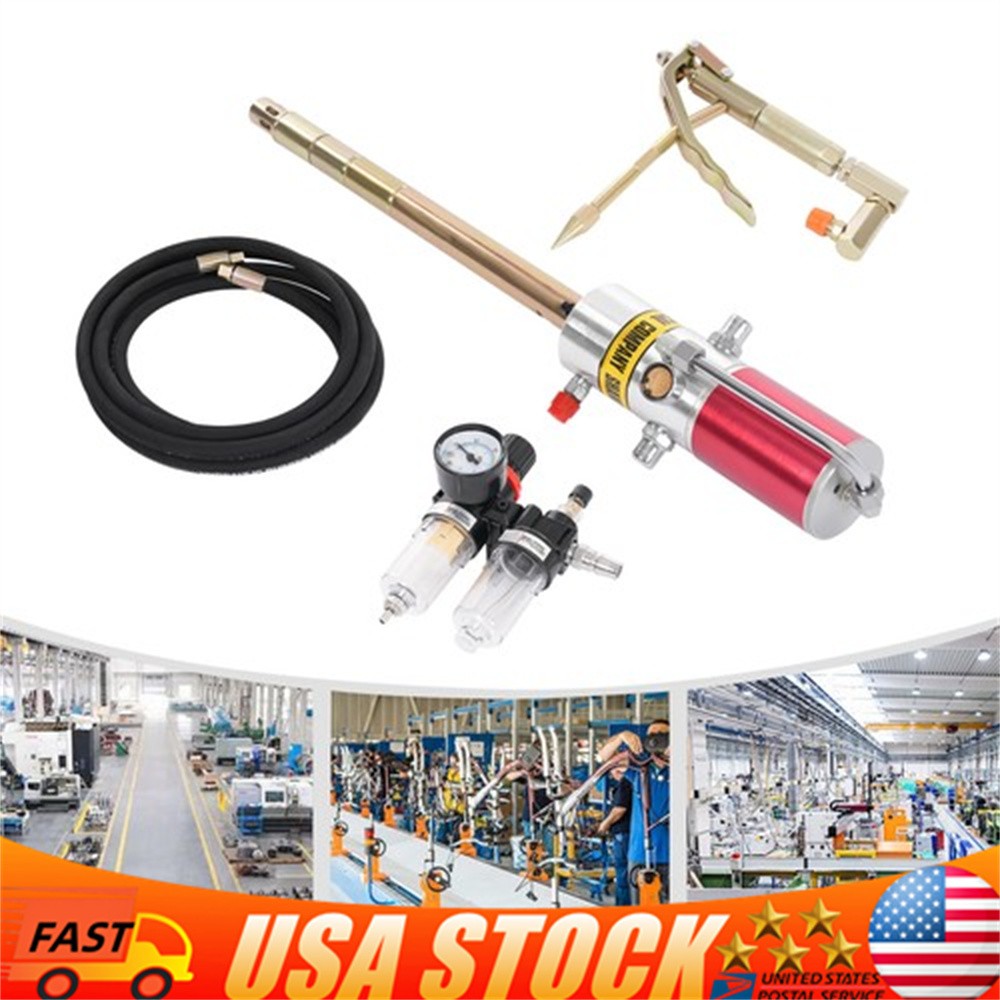 Air Operated Pneumatic Oil Transfer Pump Drum Pump Heavy Duty 35mm 30-40MPa 50:1