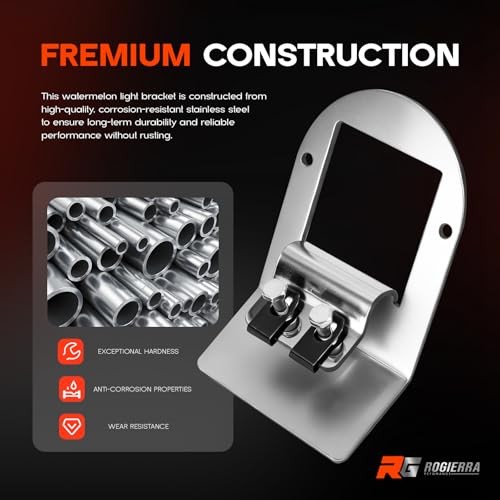 Watermelon Under Glow Frame Bracket Stainless Steel Watermelon Light Brackets