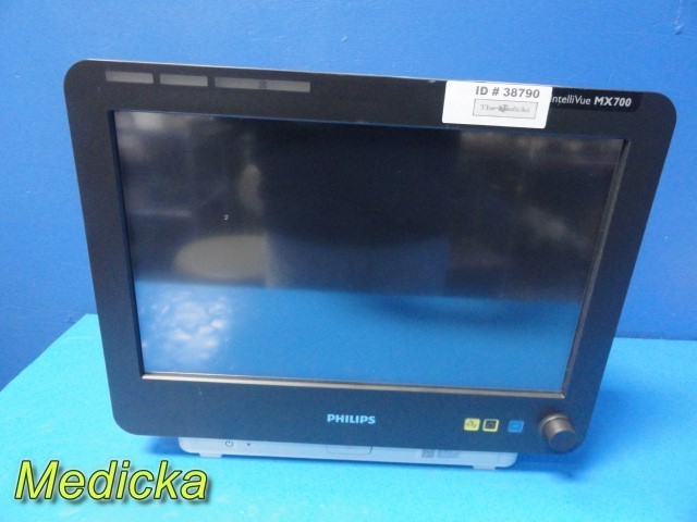 Philips IntelliVue MX700 + X2 (M3002A) + M3012A Monitoring System W/ Leads~38790